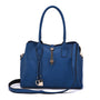 Mellow World Jasmine 3-Compartment Royal Blue Satchel (Women's)