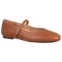 Vionic Alameda Tan Leather Flat Shoe (Women's)