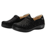 Alegria Keli Black Embossed Paisley Clog (Women's)