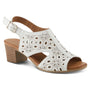 Spring Step Kovach White Leather Sandal (Women's)