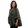 Magic Scarf Luxury Wool Feel Loop Olive Cape