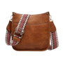 Jen & Co Chloe Vegan Brown Crossbody Bag (Women's)