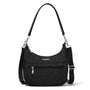 Baggallini Modern Pocket Black Half Moon Bag (Women's)