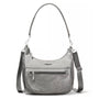 Baggallini Modern Pocket Sterling Shimmer Half Moon Bag (Women's)