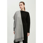 Look by M Soft Basic Grey Cashmere Scarf (Women's)
