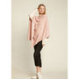 Look by M Basic Triangle Poncho Pink (Women's)