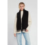 Look By M Wool Blend Fringe Trim Black Scarf (Women's)