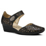Spring Step Nougat Black Leather Mary Jane Shoe (Women's)
