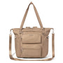 Baggallini Nolita Small Convertible Taupe Twill Backpack (Women's)