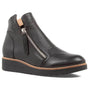 Django & Juliette Oh My Black/Black Sole Leather Boot (Women's)