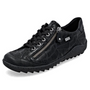 Remonte Liv 02 Black Leather Sneaker (Women's)