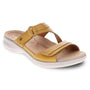 Revere Rio Mustard French Slide Leather Sandal (Women's)