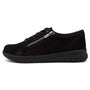Ziera Solar Black Nubuck Sneaker (Women's)