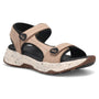 Taos Super Side Natural Emboss Leather Sandal (Women's)