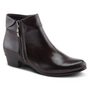 Spring Step Stockholm Dark Brown Leather Bootie (Women's)