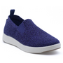 Woolloomooloo Suffolk Navy Merino Wool Slip-On (Unisex)