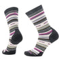 Smartwool Everyday Margarita Zero Cushion White Crew Socks (Unisex)