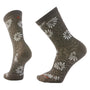Smartwool Everyday Floral Taupe Crew Socks (Women's)