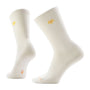 Smartwool Everyday Groovy Bloom Natural Crew Socks (Women's)