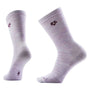 Smartwool Everyday Groovy Bloom Purple Eclipse Crew Socks (Women's)