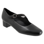 Trotters Desna Black Kid Leather Heel (Women's)