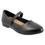 Trotters Irene Black Leather Mary Jane Shoe (Women's)
