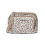 Baggallini Trifecta RFID Wallet Mocha Cheetah Print Crossbody Bag (Women's)