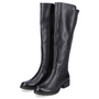 Rieker Faith 91 Black Stretch Panel Tall Boot (Women's)