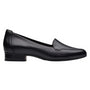 Clarks Krystine Lily Black Leather Loafer (Women's)