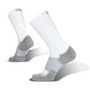 OS1st Wide Wellness Performance Crew White Socks (Unisex)