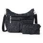 Baggallini Modern Everywhere Midnight Blossom Print Crossbody Bag (Women's)