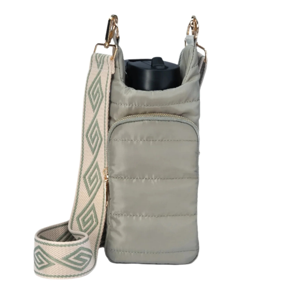 WanderFull Hydrobag Sage With Tan/Green Strap | Mar-Lou Shoes