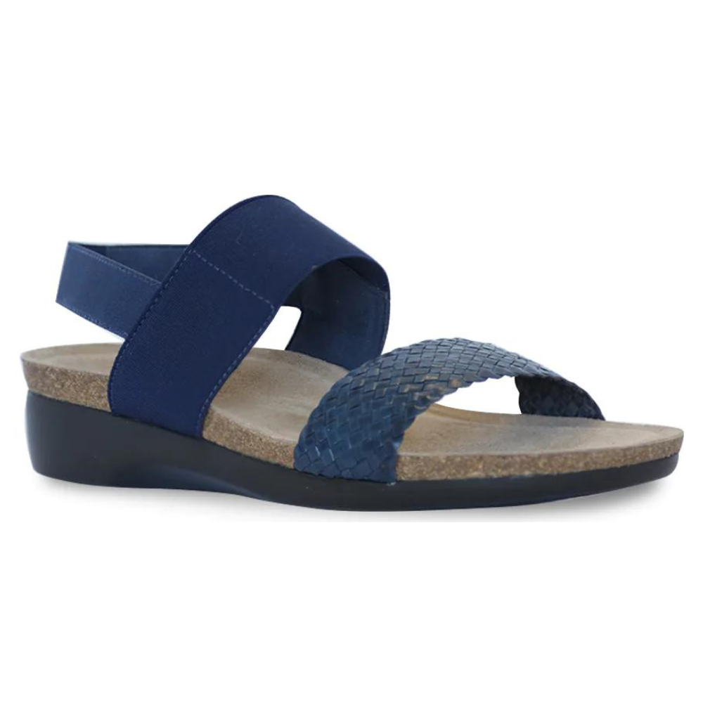 Munro Pisces Navy Sandal (Women's) | Mar-Lou Shoes