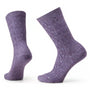 Smartwool Everyday Cable Zero Cushion Purple Crew Socks (Women's)