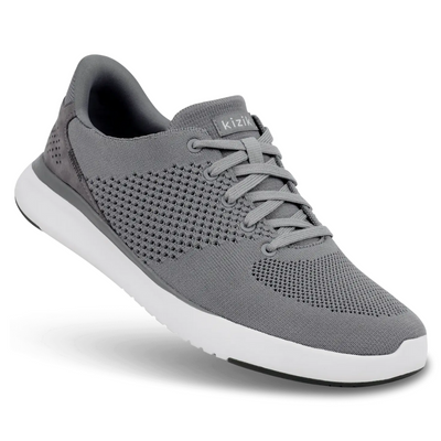 Kizik Lima Grey Shoe (Unisex) | Mar-Lou Shoes