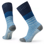 Smartwool Everyday Cozy Popcorn Cable Deep Navy Crew Socks (Women's)
