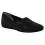 J. Renee Hanuko Black Suede Slip-On (Women's)