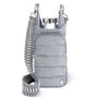 WanderFull Hydrobag Sky Gray With Dark Grey Patterned Strap