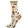 Sock Smith Falling For Pumpkin Spice Crew Socks (Women's)