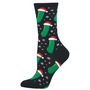 Sock Smith Christmas Pickle Crew Socks (Women's)