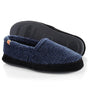 Acorn Blue Check Moccasin Slipper (Men's)