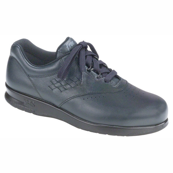 SAS Free Time in Navy Leather at Mar-Lou Shoes