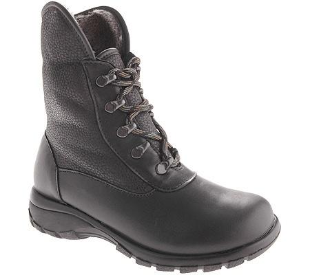 Toe Warmers Harbor Waterproof Boot in Black at Mar-Lou Shoes