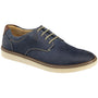 Johnston & Murphy McGuffey Plain Toe Navy Leather Oxford (Men's)