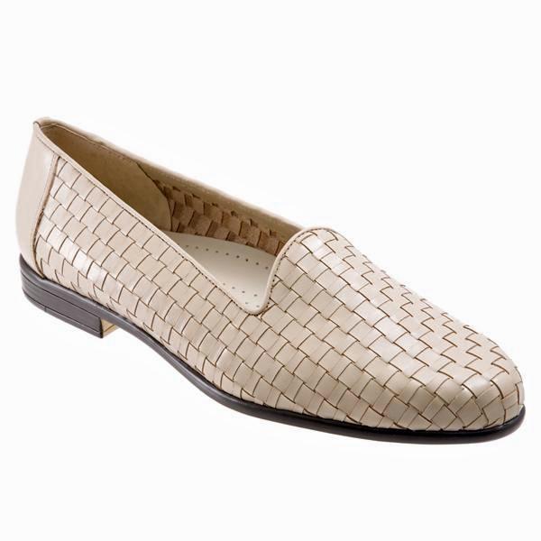 Trotters Liz Bone Woven Leather (Women's) - Mar-Lou Shoes
