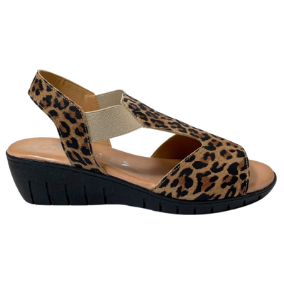 Valeria's Jerilyn Leopardo Sandal (Women's) | Mar-Lou Shoes