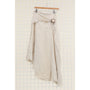 La Maison Linen Skirt with Drawstring Beige (Women's)
