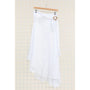 La Maison Linen Skirt with Drawstring White (Women's)