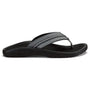 OluKai Hokua Rock/Black Sandal (Men's)