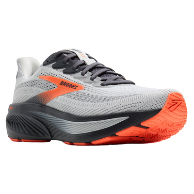 Brooks Ghost 17 Oyster Mushroom/Orange/Ebony Running Shoe (Men's) | Mar-Lou Shoes